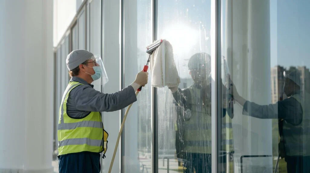 post-construction window cleaning Phoenix