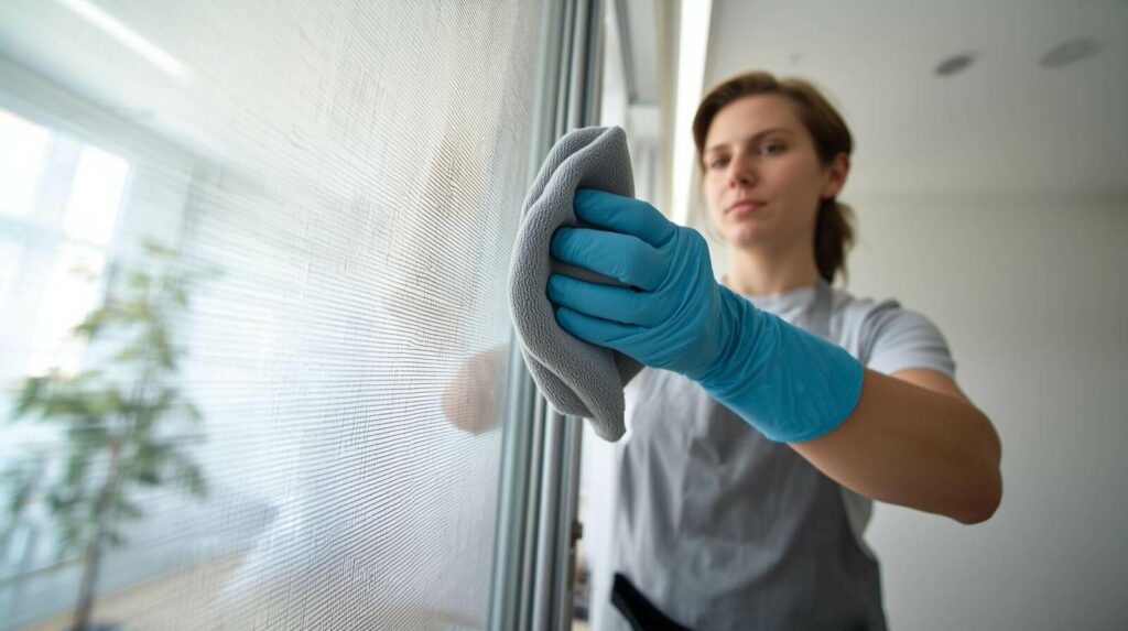 Window screen cleaning and frame detailing service in Phoenix