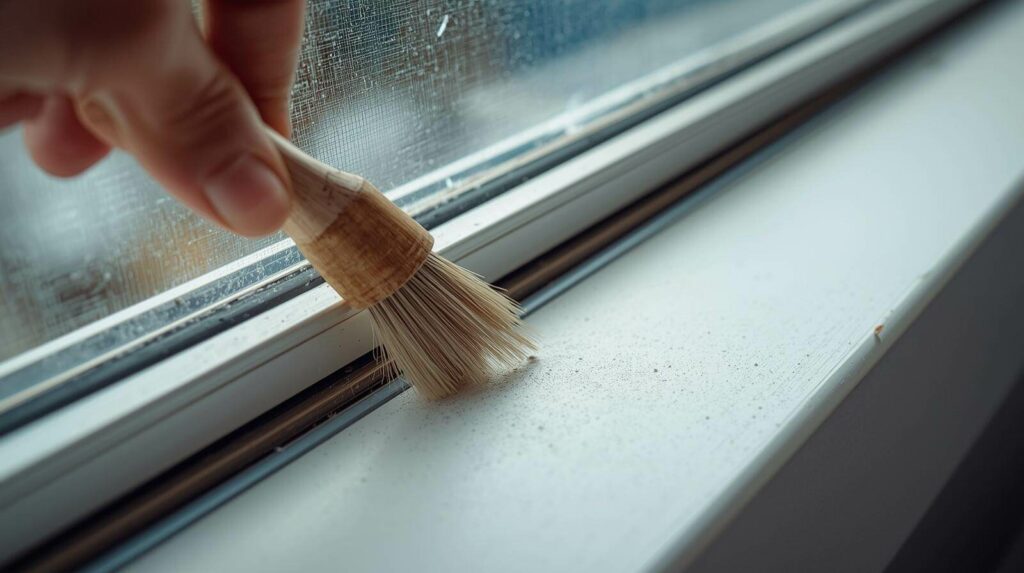 Track and sill cleaning service for Phoenix windows
